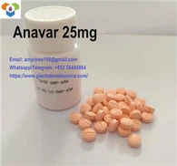 Anavar 25 mg * 100 hotových tabliet